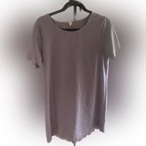 Pink Blush scalloped dress size medium